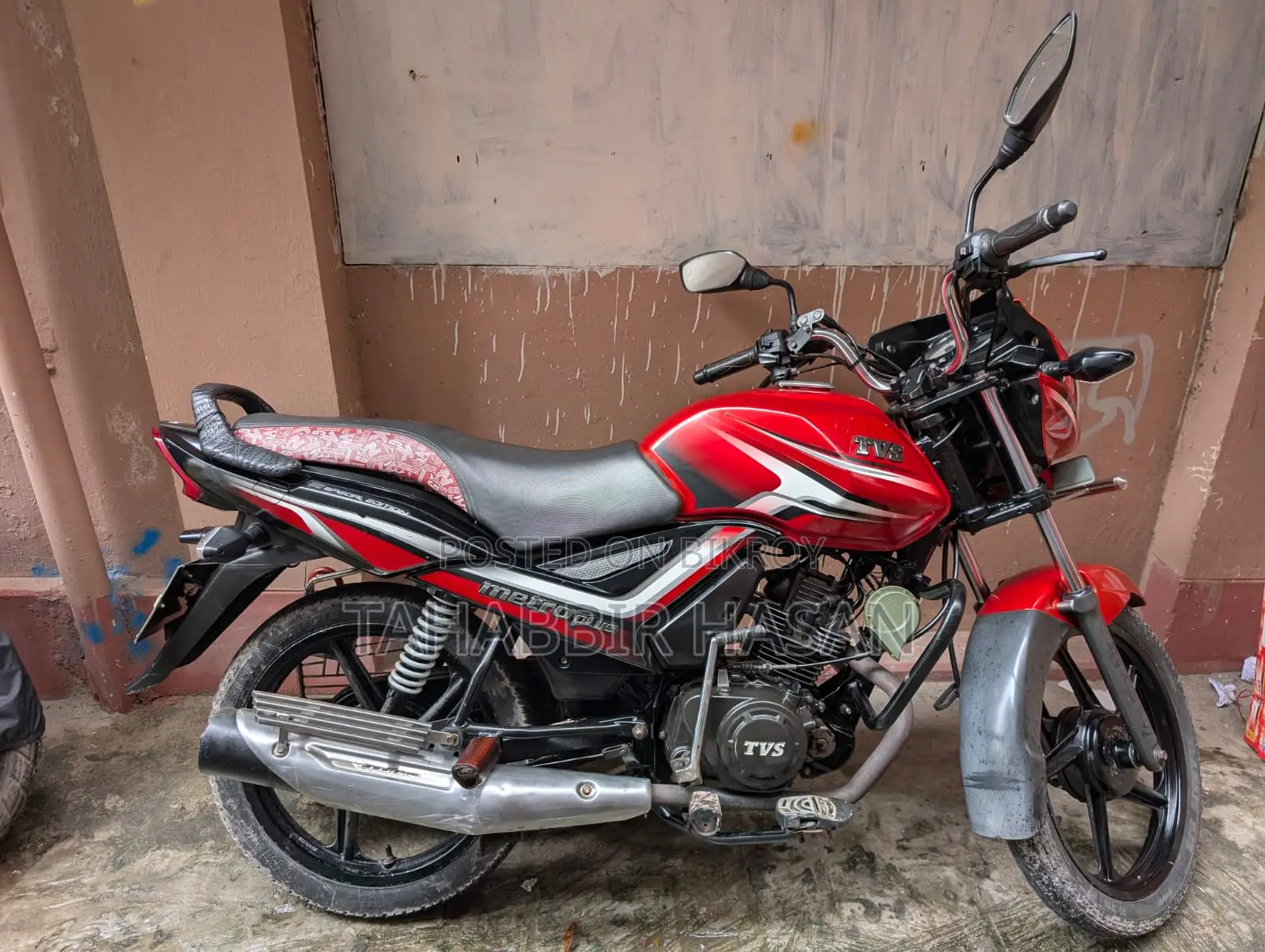TVS Metro Plus 2018 Black