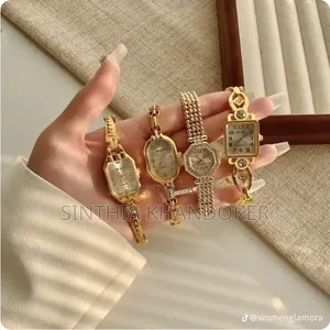 ✨Laqian Style Light Luxury Gold Watch Women's 💫🎀