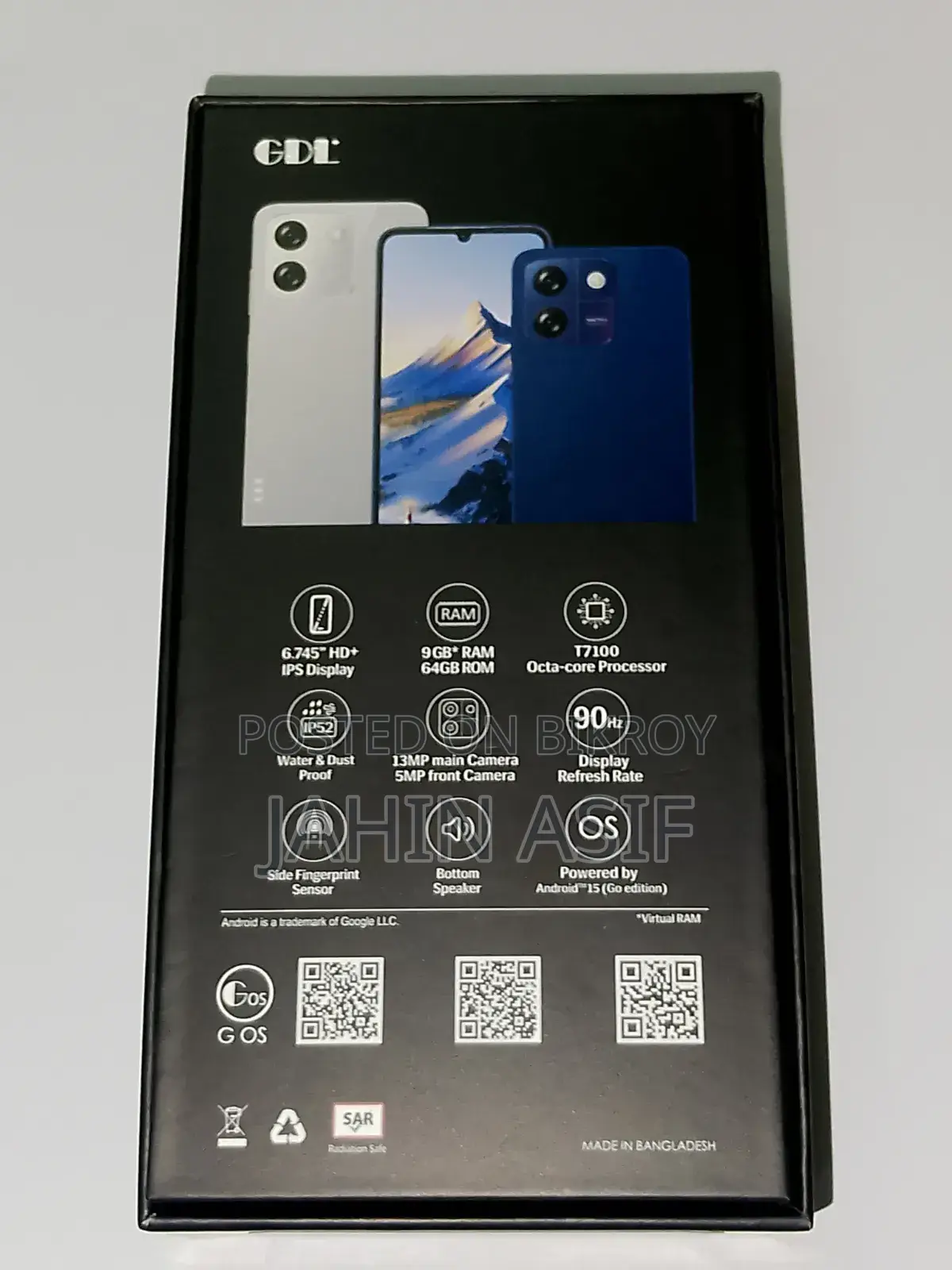 GDL GigaX Y11 64 GB Gray