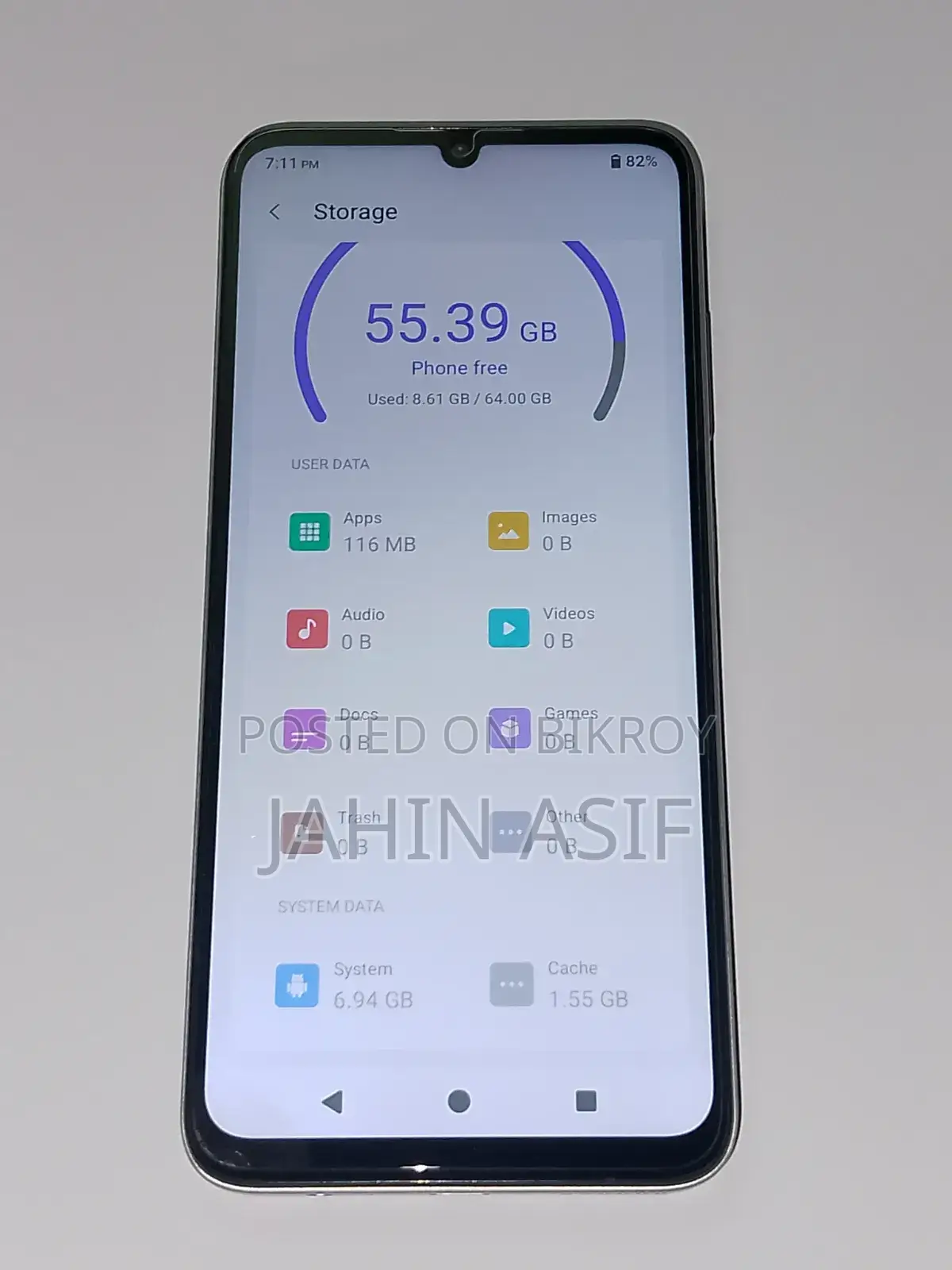 GDL GigaX Y11 64 GB Gray