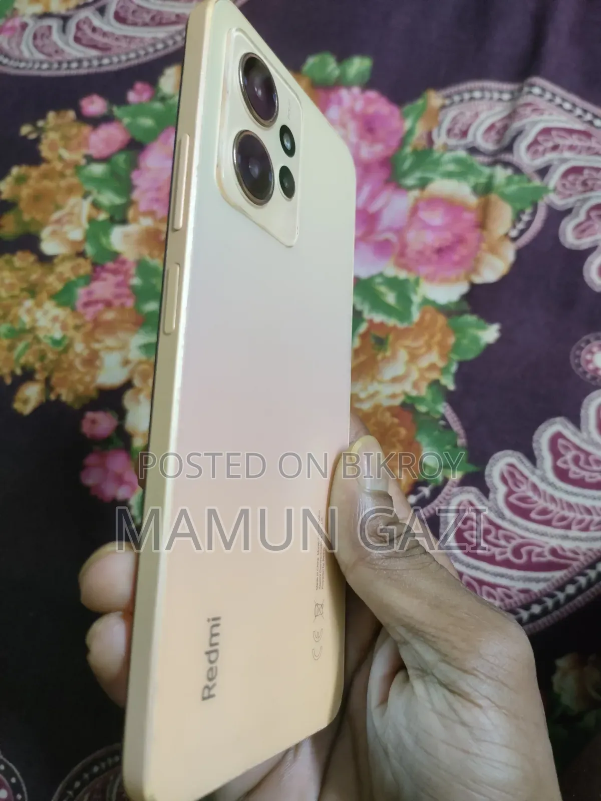 শাওমি রেডমি নোট ১২ ১২৮ জিবি রোজ গোল্ড