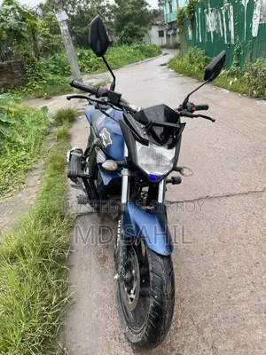 New Yamaha FZS V2 2024 Blue