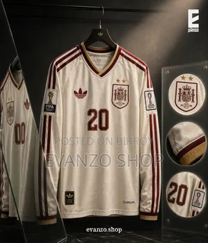 Spain World Cup Long Sleeve Jersey