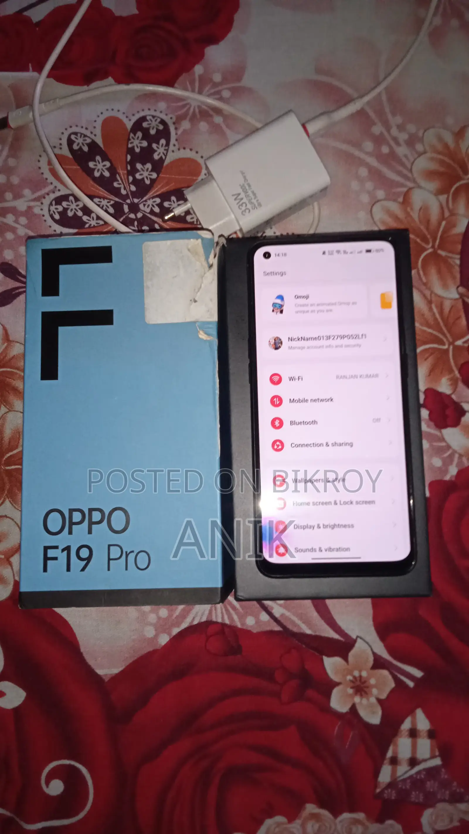 Oppo F19 Pro 128 GB Purple