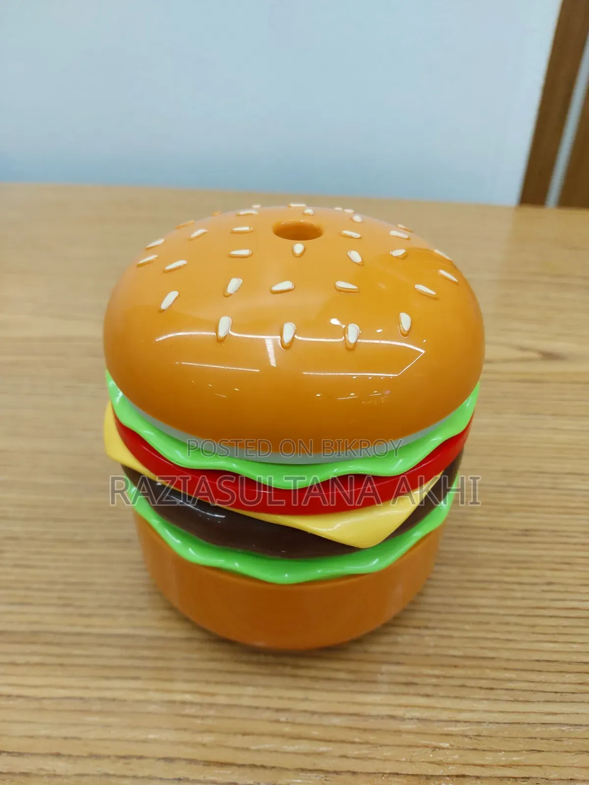 Burger Shape Mist Humidifier | USB Rechargeable