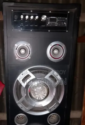 1 Pair of Sound Boxes (8+8 Inch) - Brand New Condition