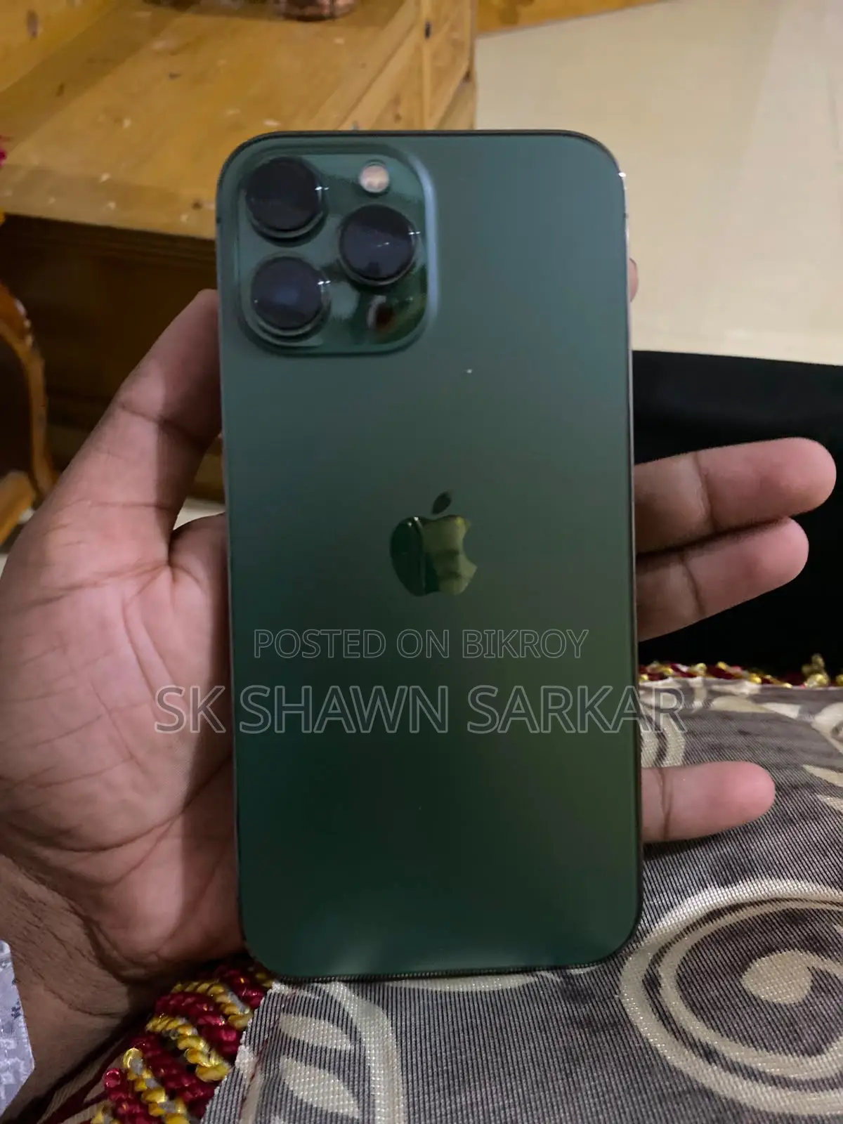 অ্যাপল আইফোন ১৩ প্রো ম্যাক্স ২৫৬ জিবি গ্রিন
