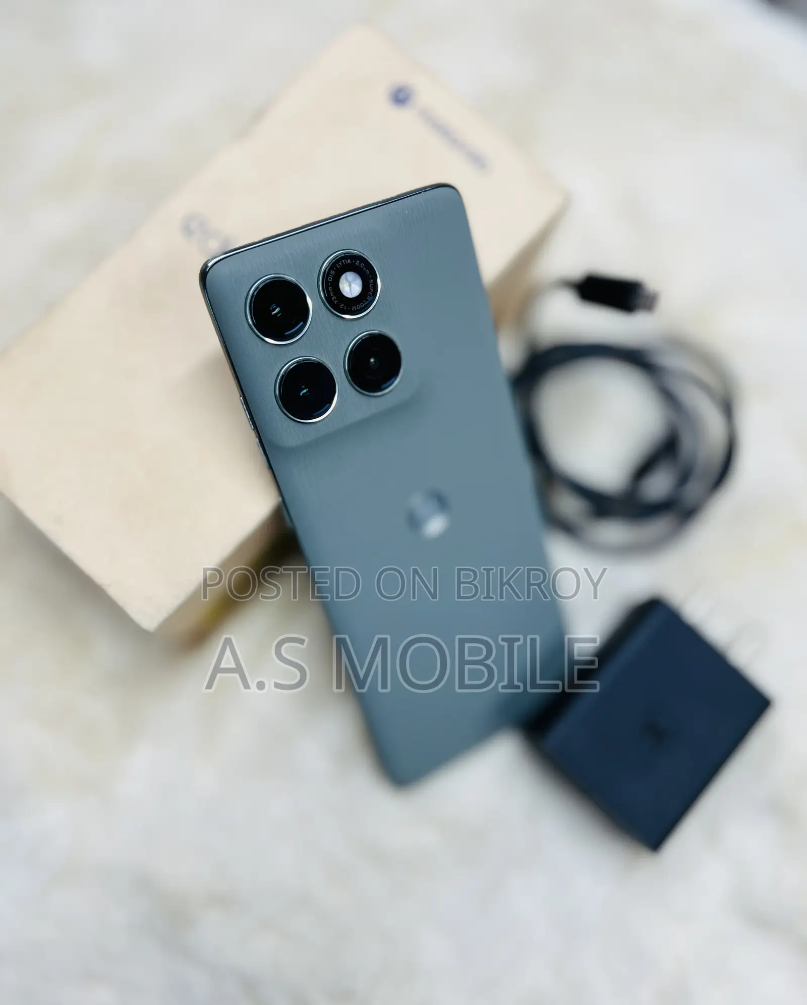 মোটোলোরা এজ ৬০ প্রো ২৫৬ জিবি গ্রে