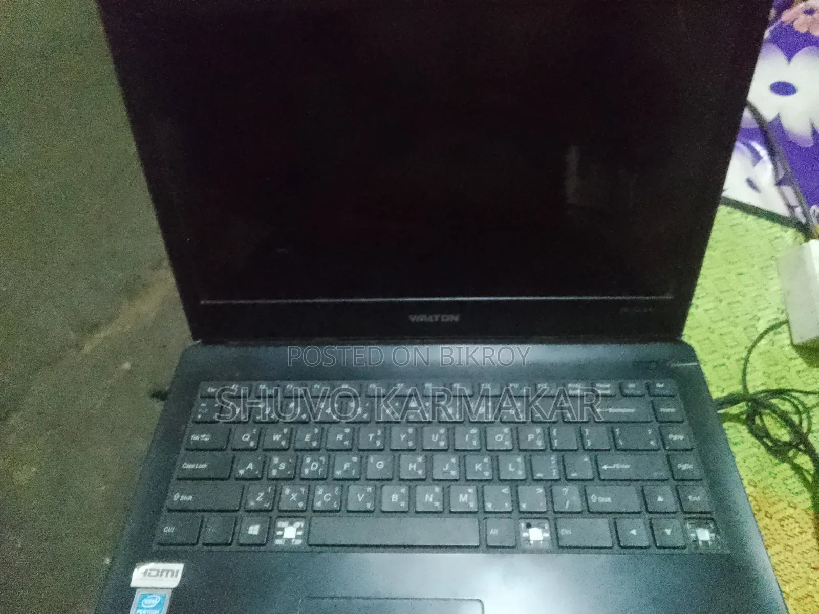 ল্যাপটপ 4GB ইন্টেল সেলরন 1T এইচড্ডি