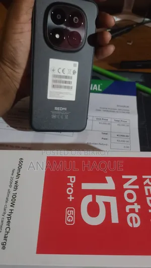 Xiaomi Redmi Note 15 Pro+ 256 GB Black