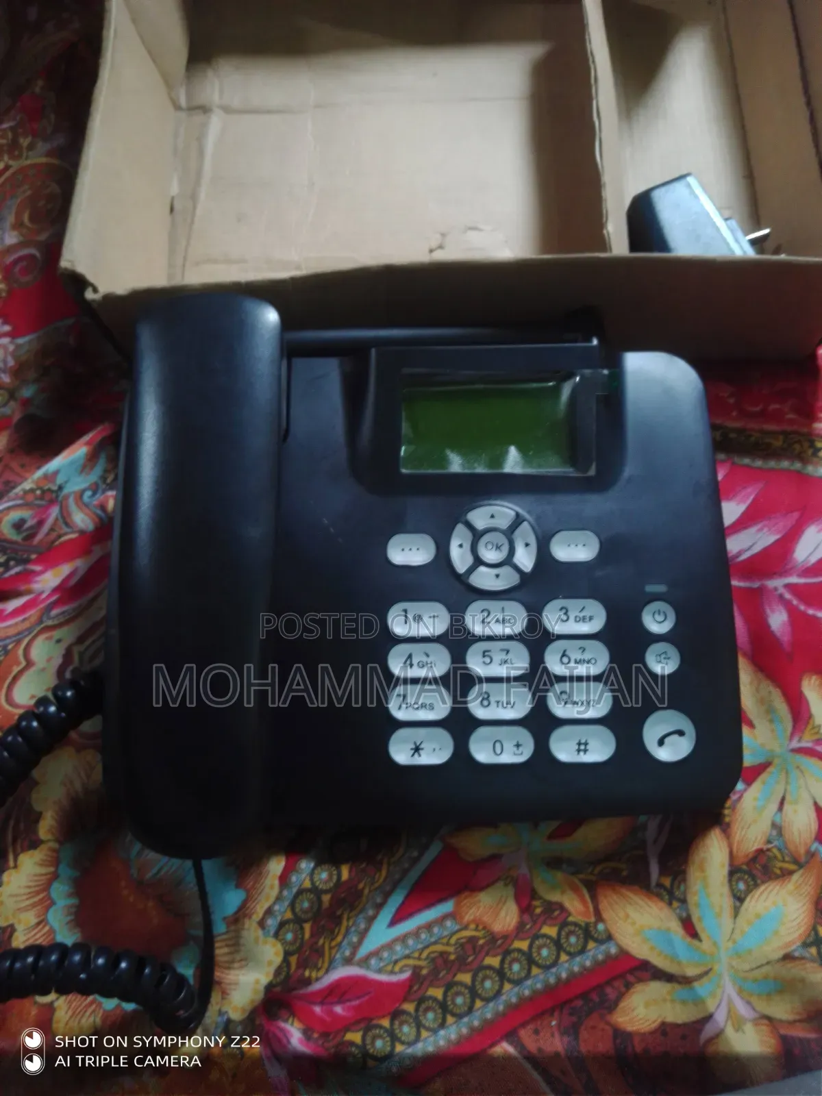 New Mobile Phone Black