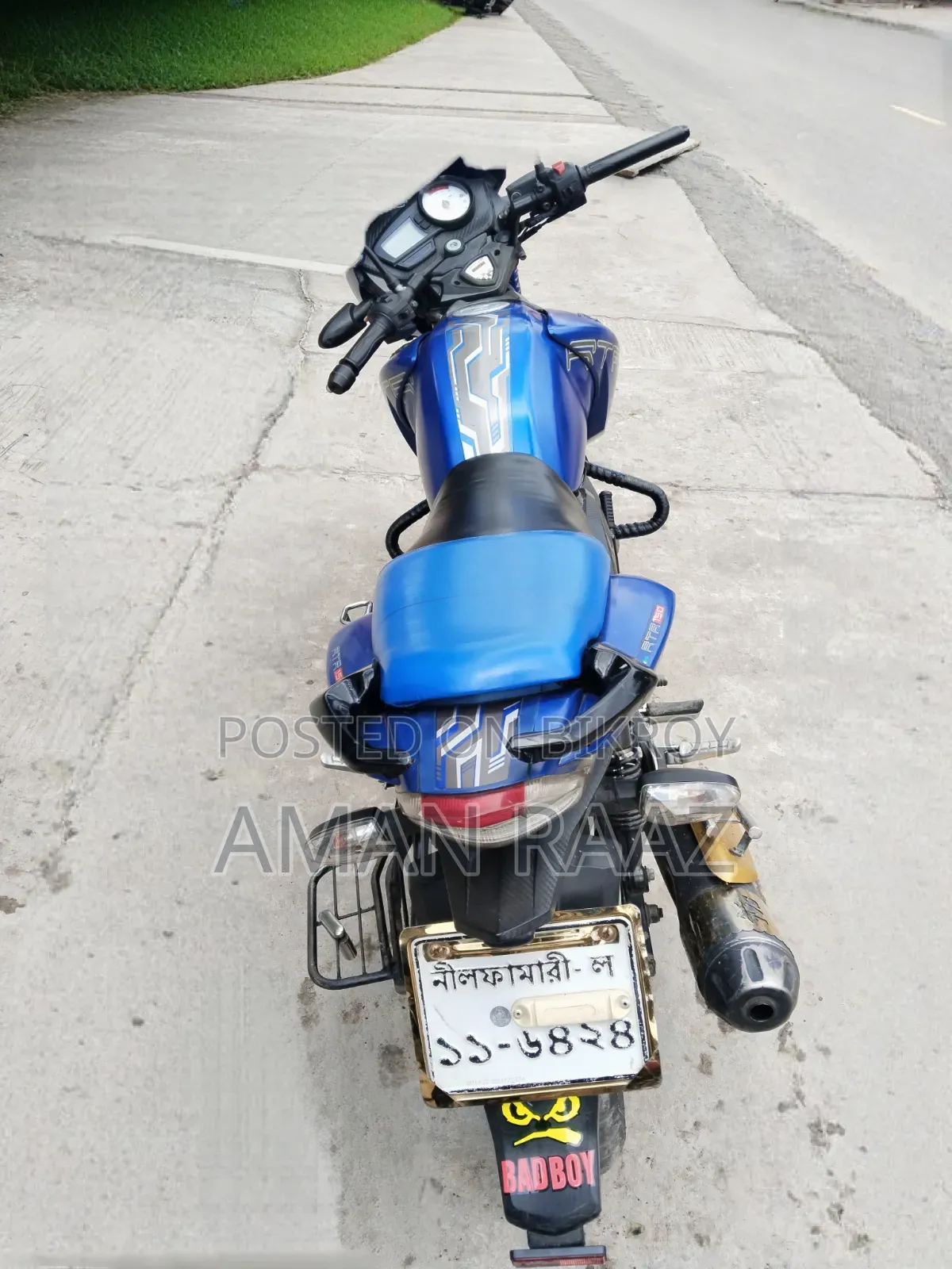 TVS Apache RTR 160 2V 2019 Blue