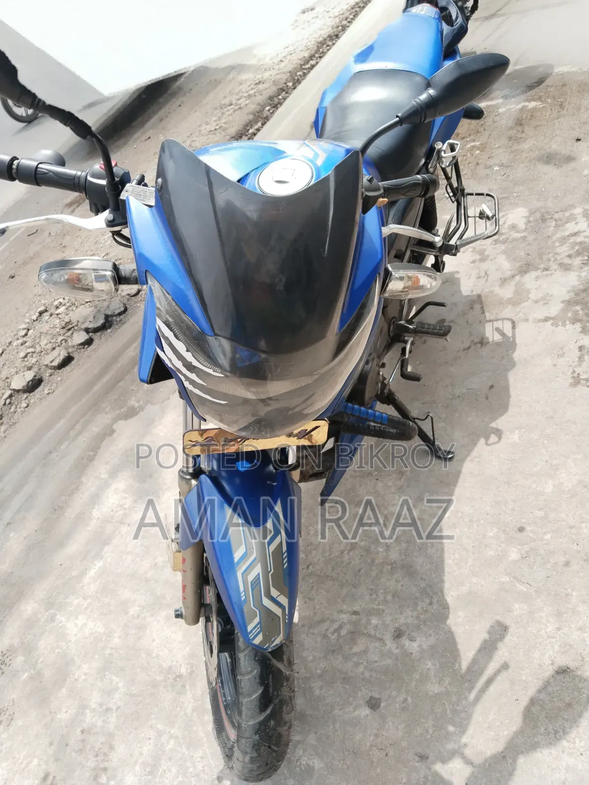 TVS Apache RTR 160 2V 2019 Blue