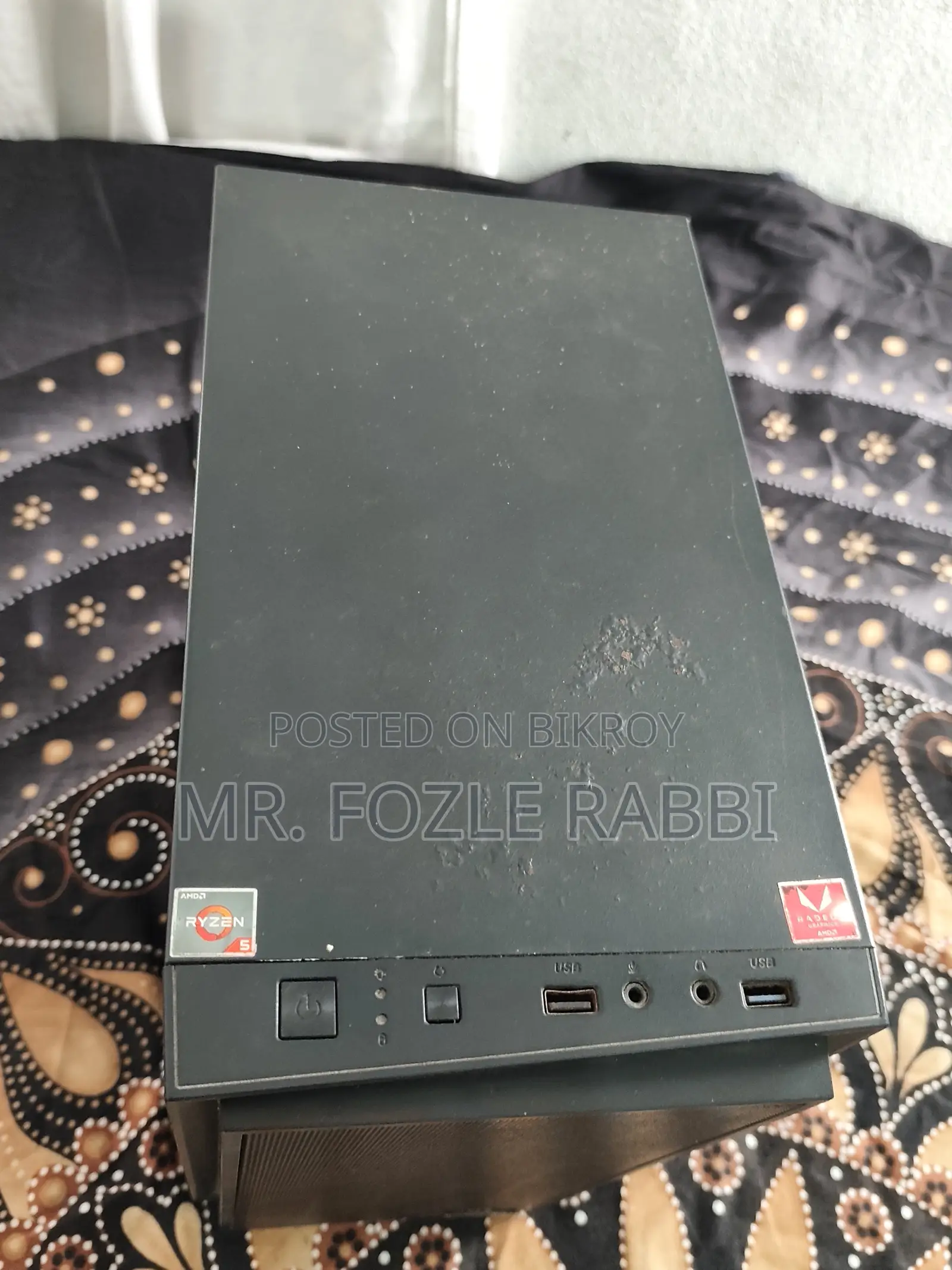 Desktop Computer MSI model 8GB AMD Ryzen 5 SSD 128GB