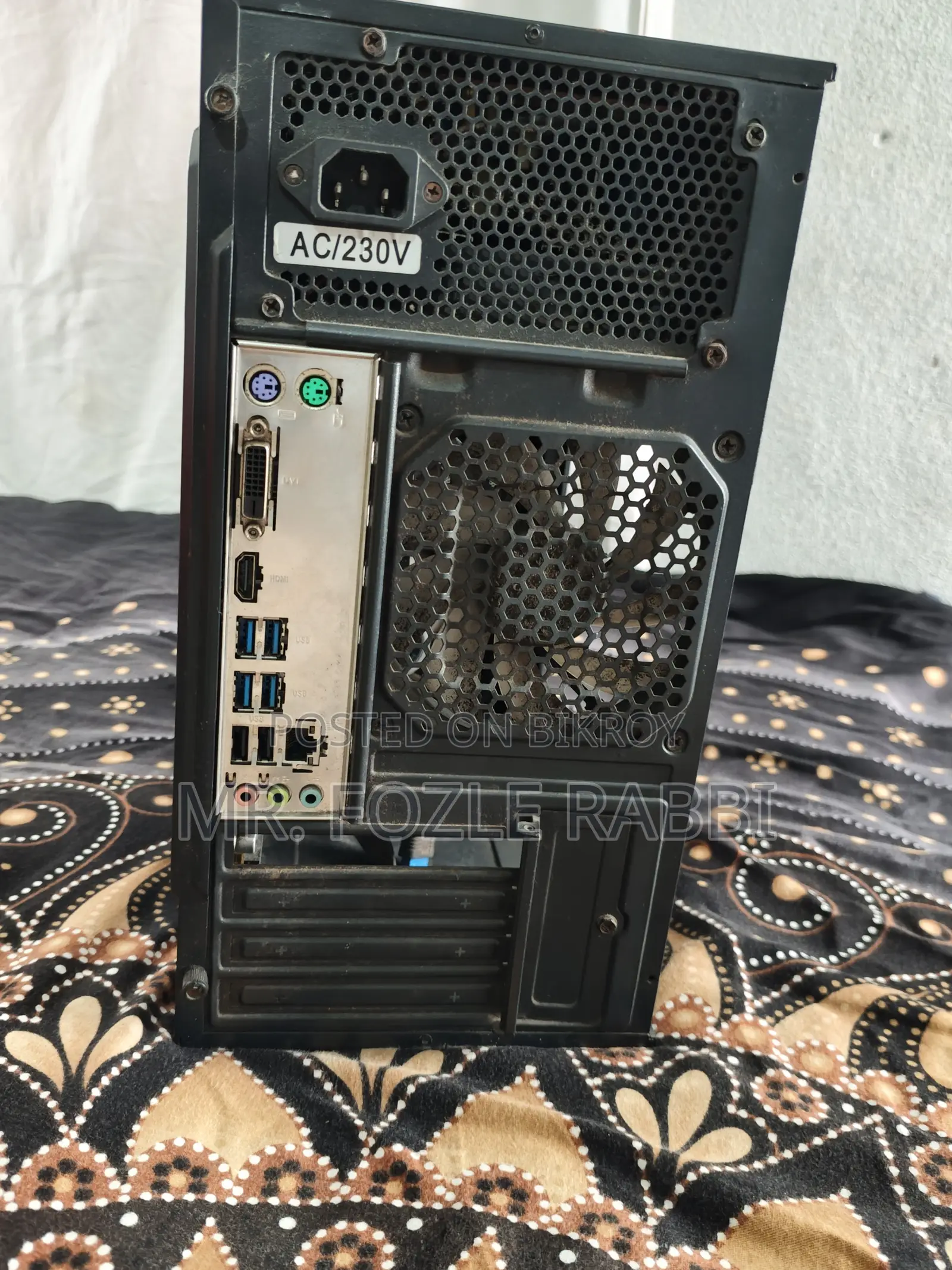 Desktop Computer MSI model 8GB AMD Ryzen 5 SSD 128GB