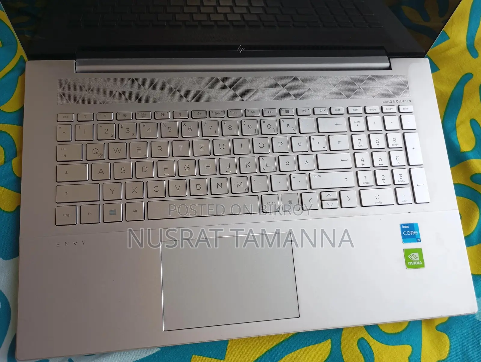 ল্যাপটপ HP Envy 17 16GB Intel Core i5 SSD 1T