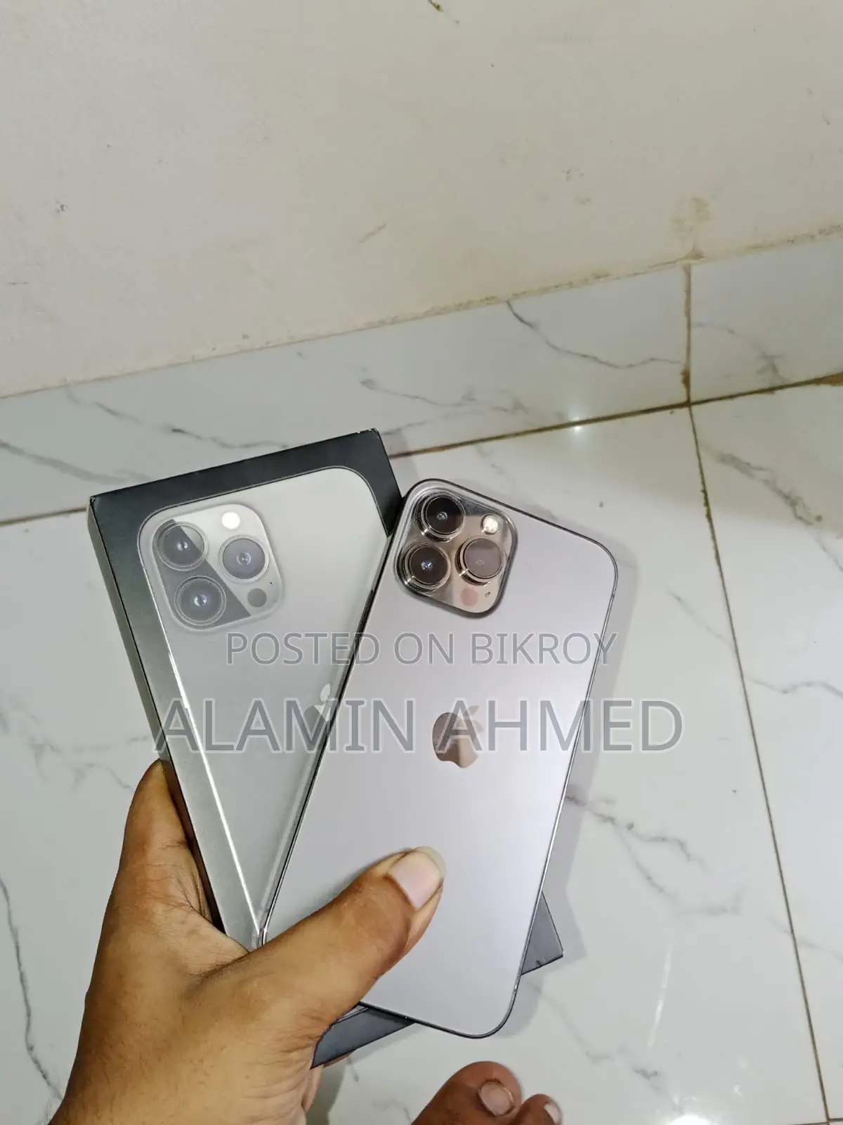 অ্যাপল আইফোন ১৩ প্রো ম্যাক্স ১২৮ জিবি গ্রে