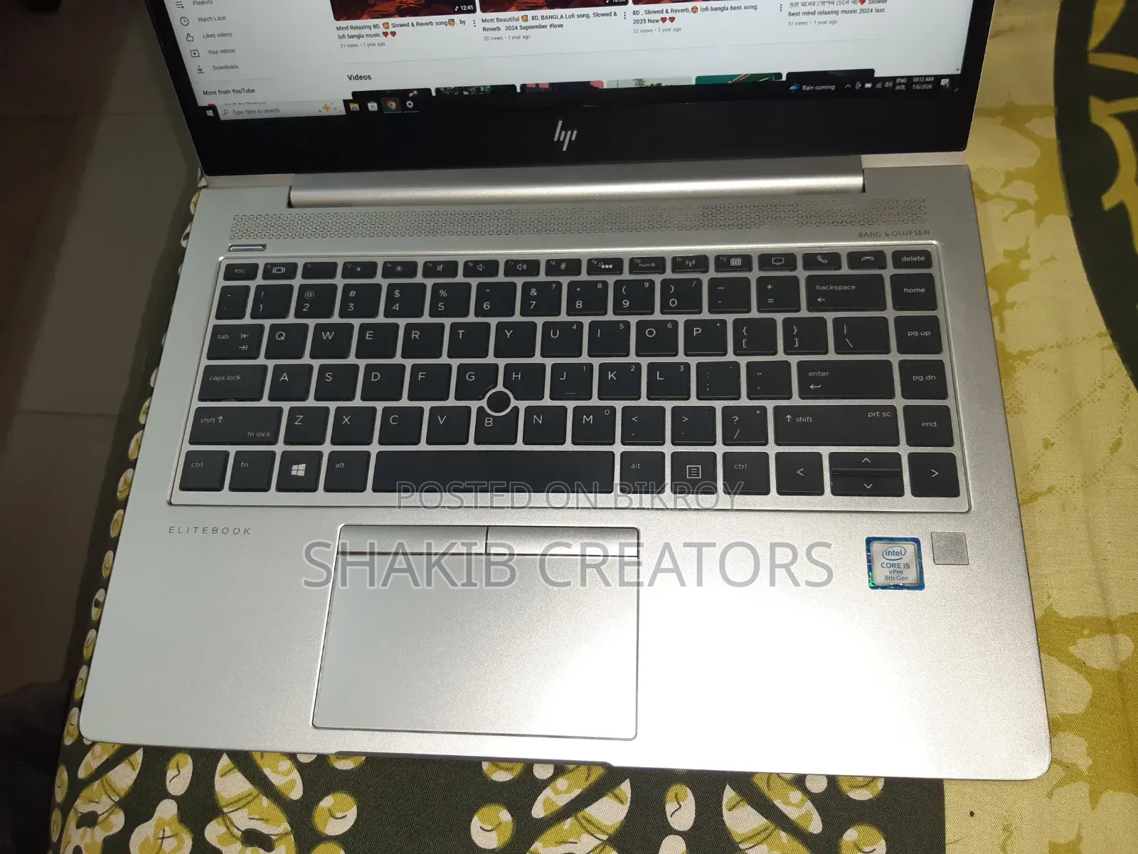 Laptop HP EliteBook 840 G6 8GB Intel Core I5 SSD 256GB