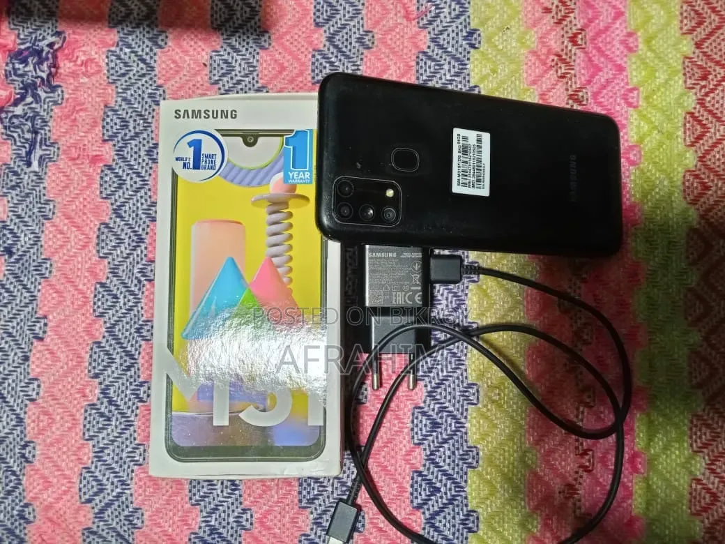 Samsung Galaxy M31 64 GB Black