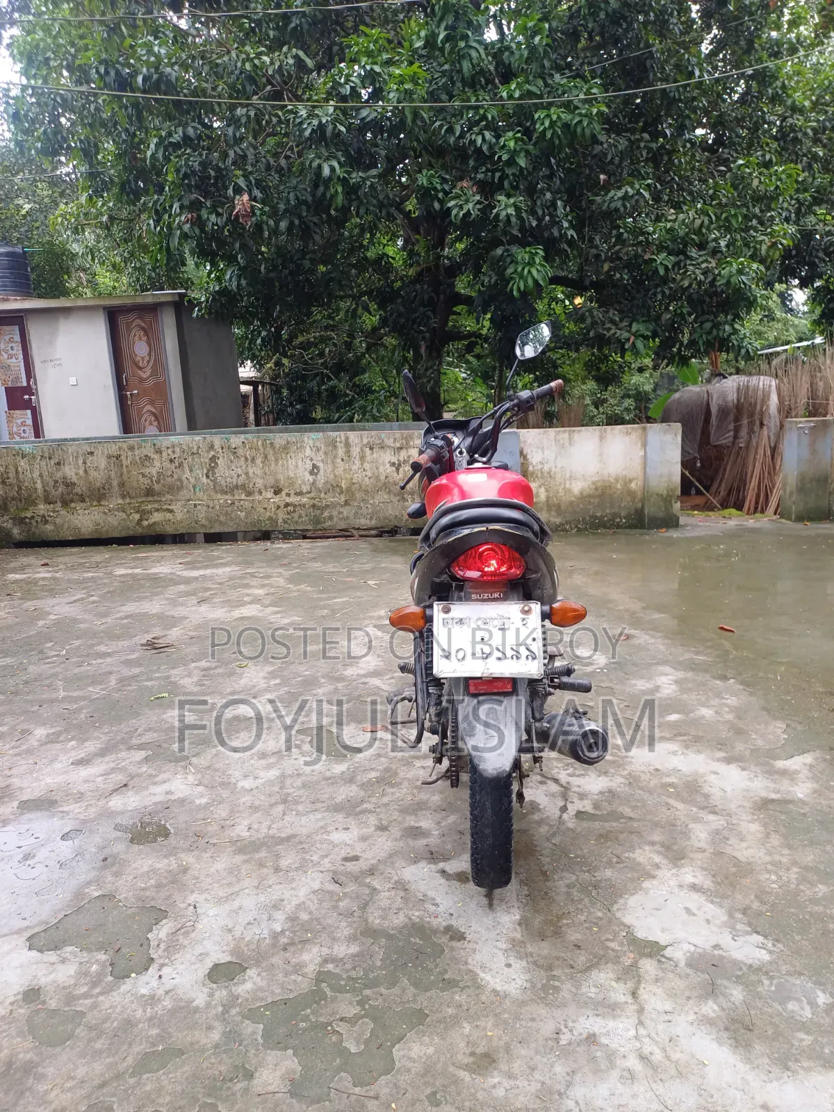 Suzuki Hayate 2015 Red