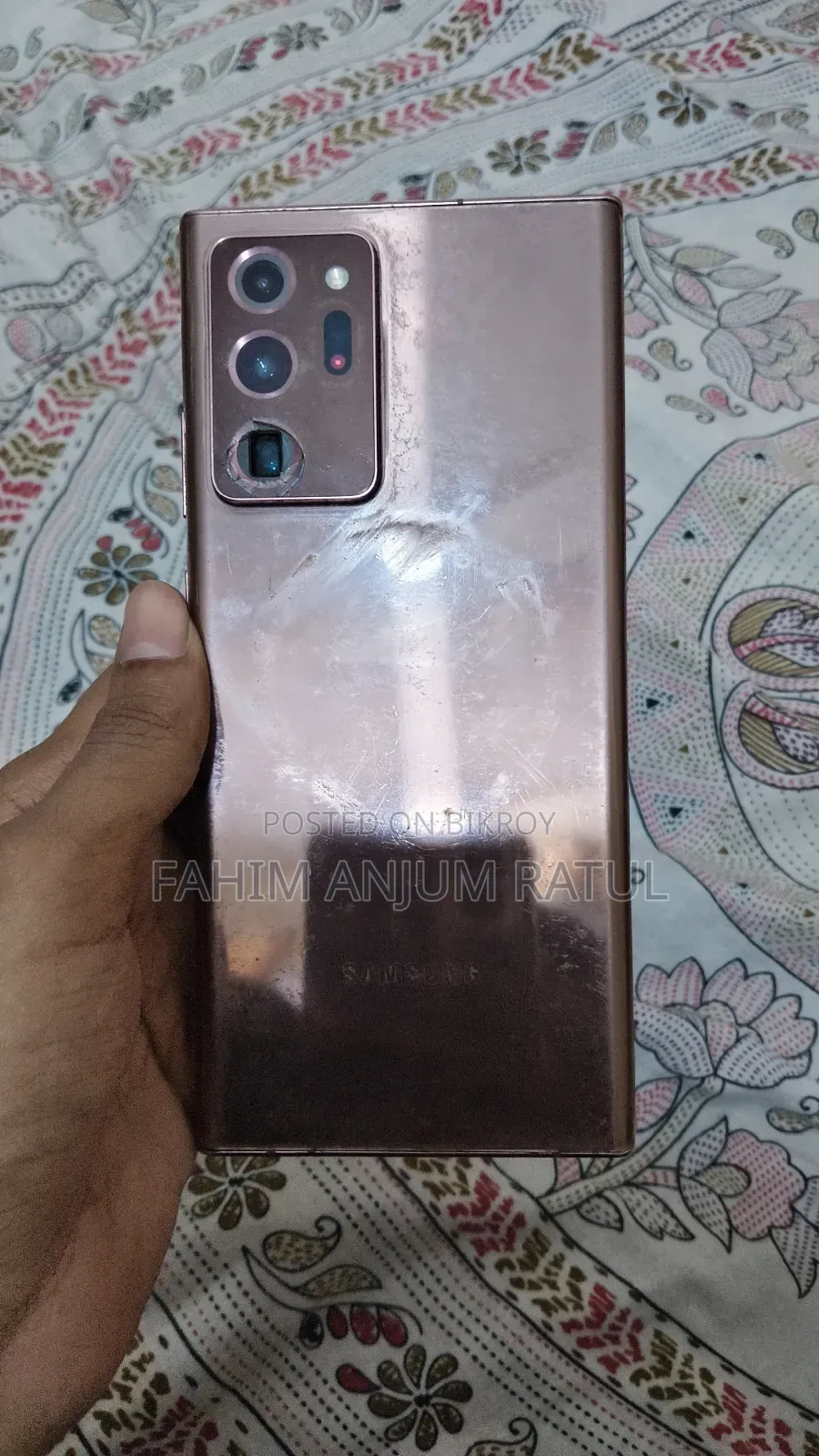 Samsung Galaxy Note 20 Ultra 5G 512 GB Rose Gold