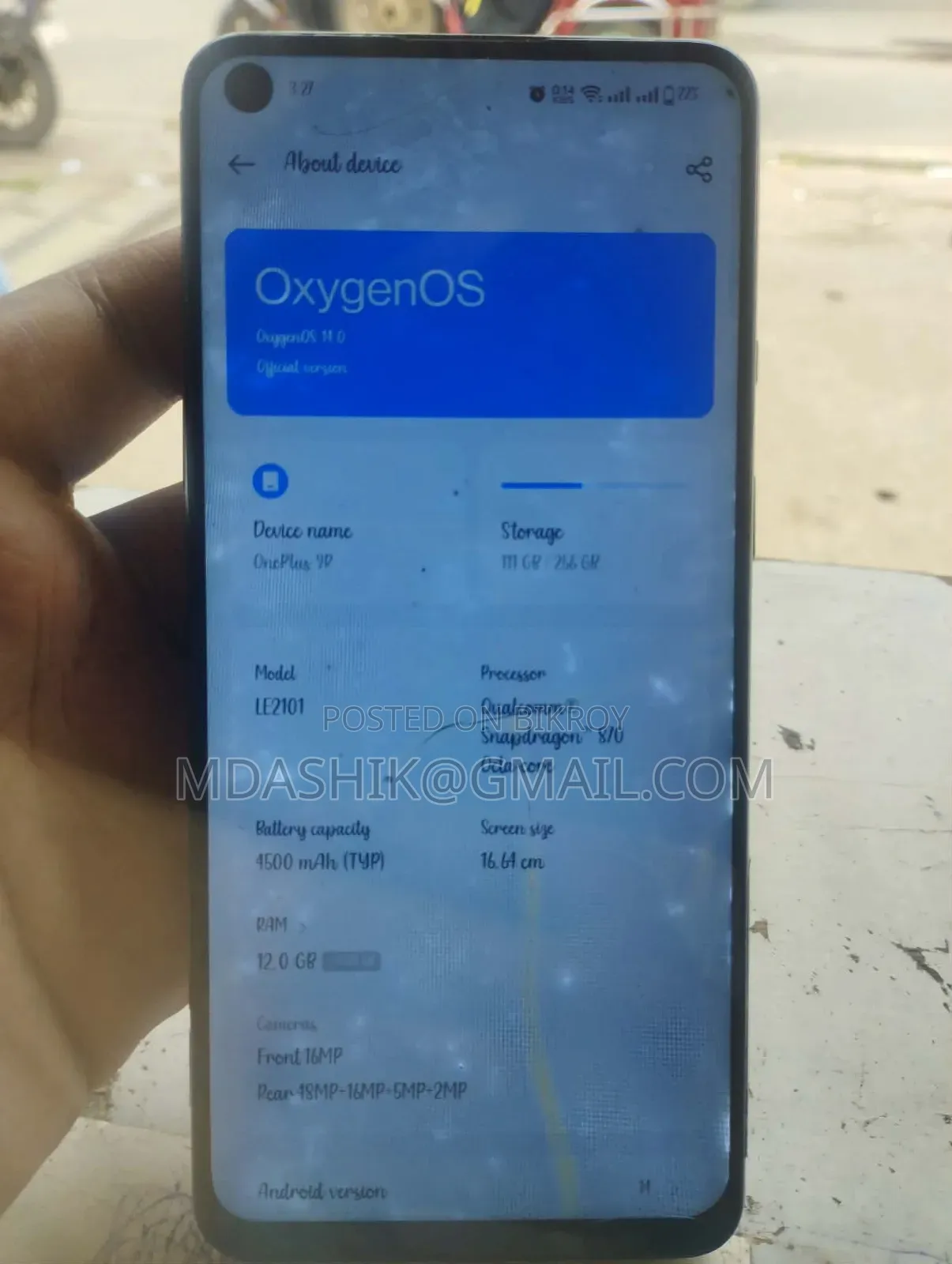 OnePlus 9R 256 GB