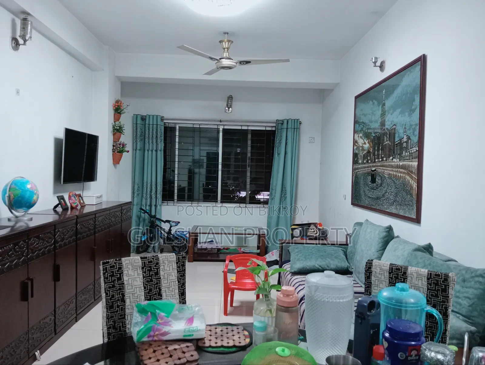 গুলশানে ৩ বেডরুমের ফার্নিশড অ্যাপার্টমেন্ট ভাড়ার জন্য