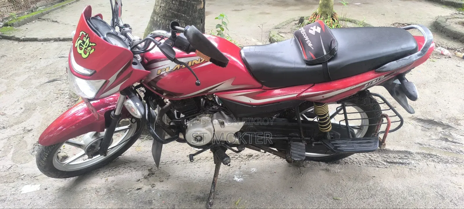 Bajaj Platina 100 2021 Red