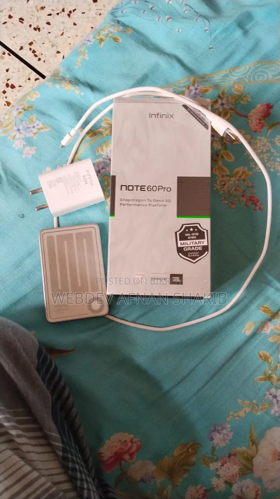 Infinix Note 60 Pro 256 GB Blue