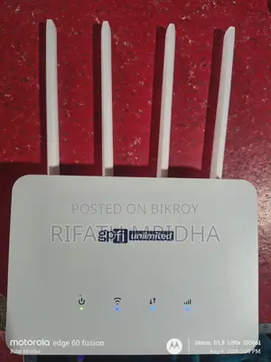 Gpfi 4G Router 2.4ghz.3 Hours Battery Backup
