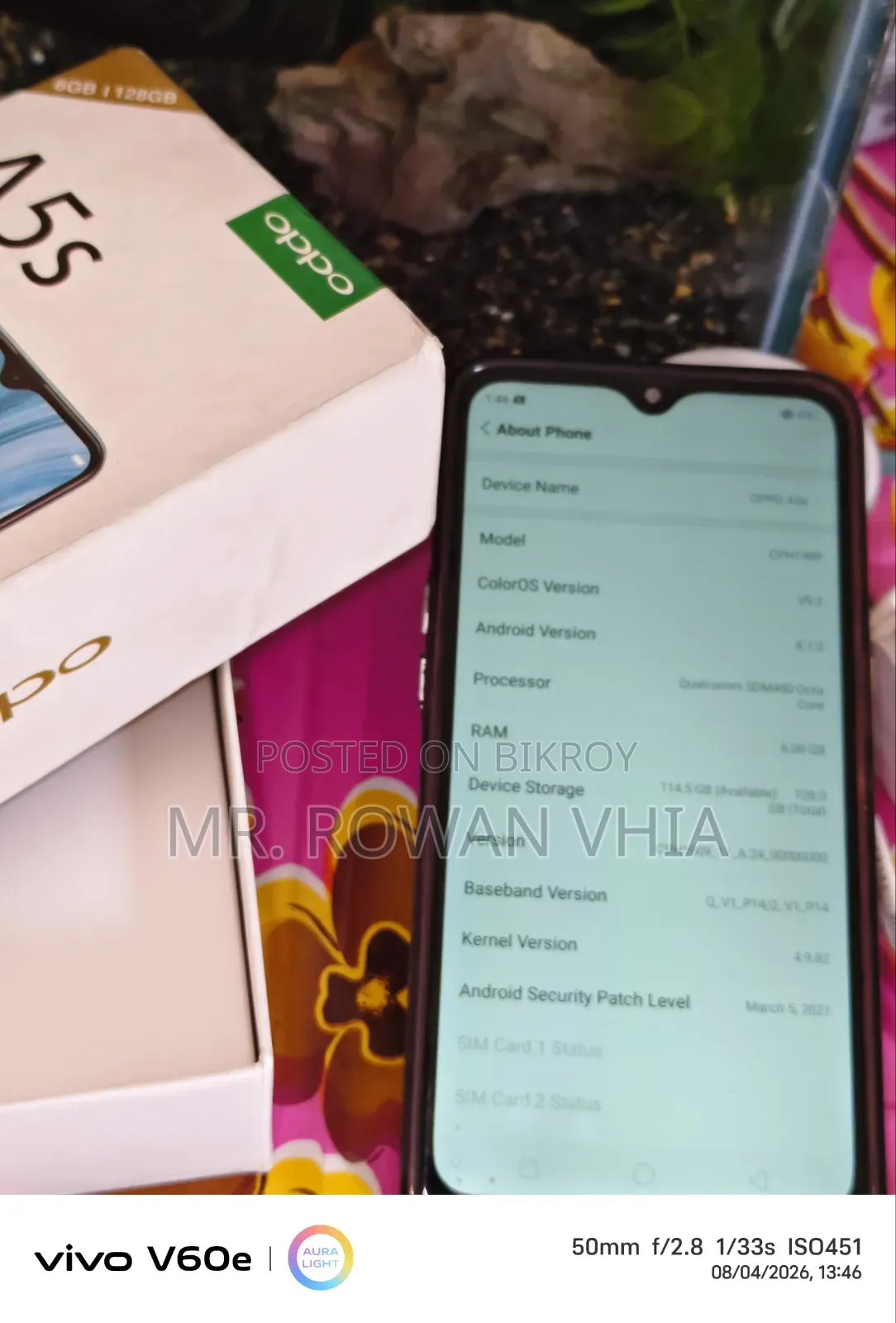 Oppo A5s / AX5s 128 GB Blue