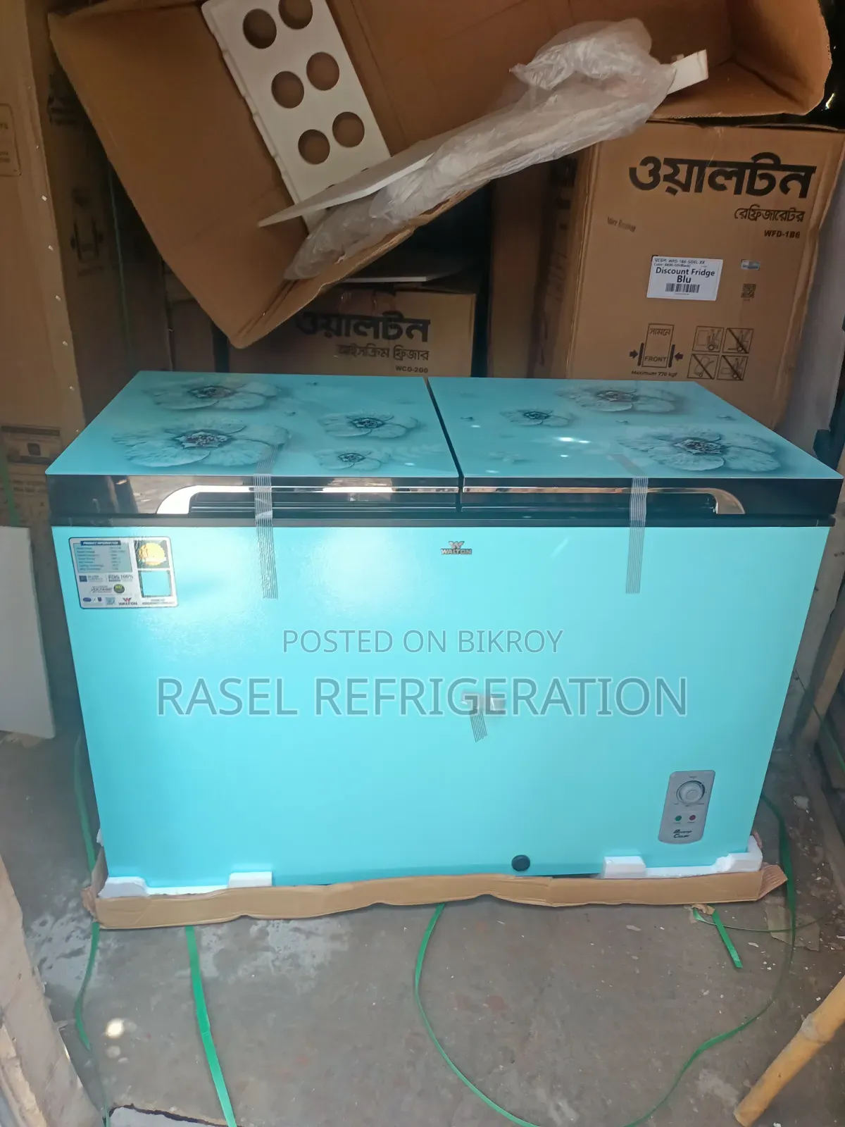 স্পেশাল অফারে 33% ছাড়ে WCG-3jo-Ddel মডেল এর 300 লিটার ওয়ালটোন ফিরিজ।