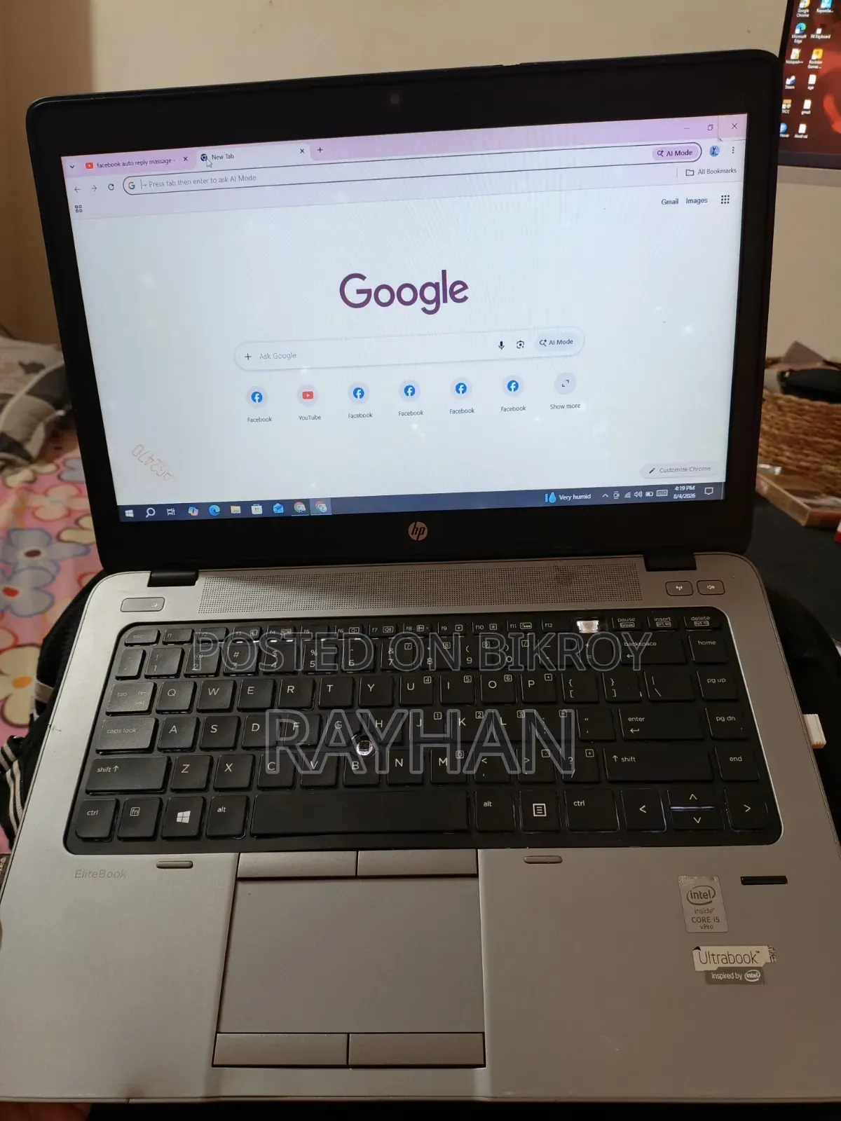 Laptop HP EliteBook 840 G1 4GB Intel Core i5 SSD 128GB