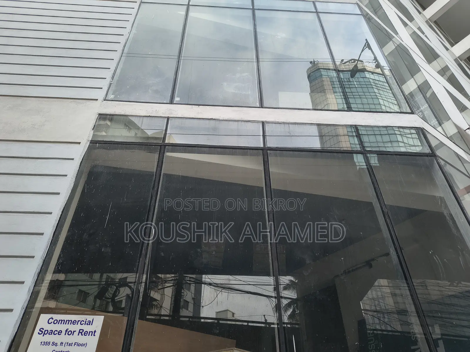 1355 SQFT Commercial Space for Rent (Official/Restaurant/Showroom)