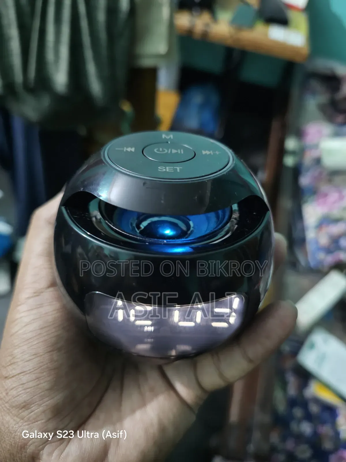 ব্লুটুথ অ্যালার্ম ক্লক স্পিকার