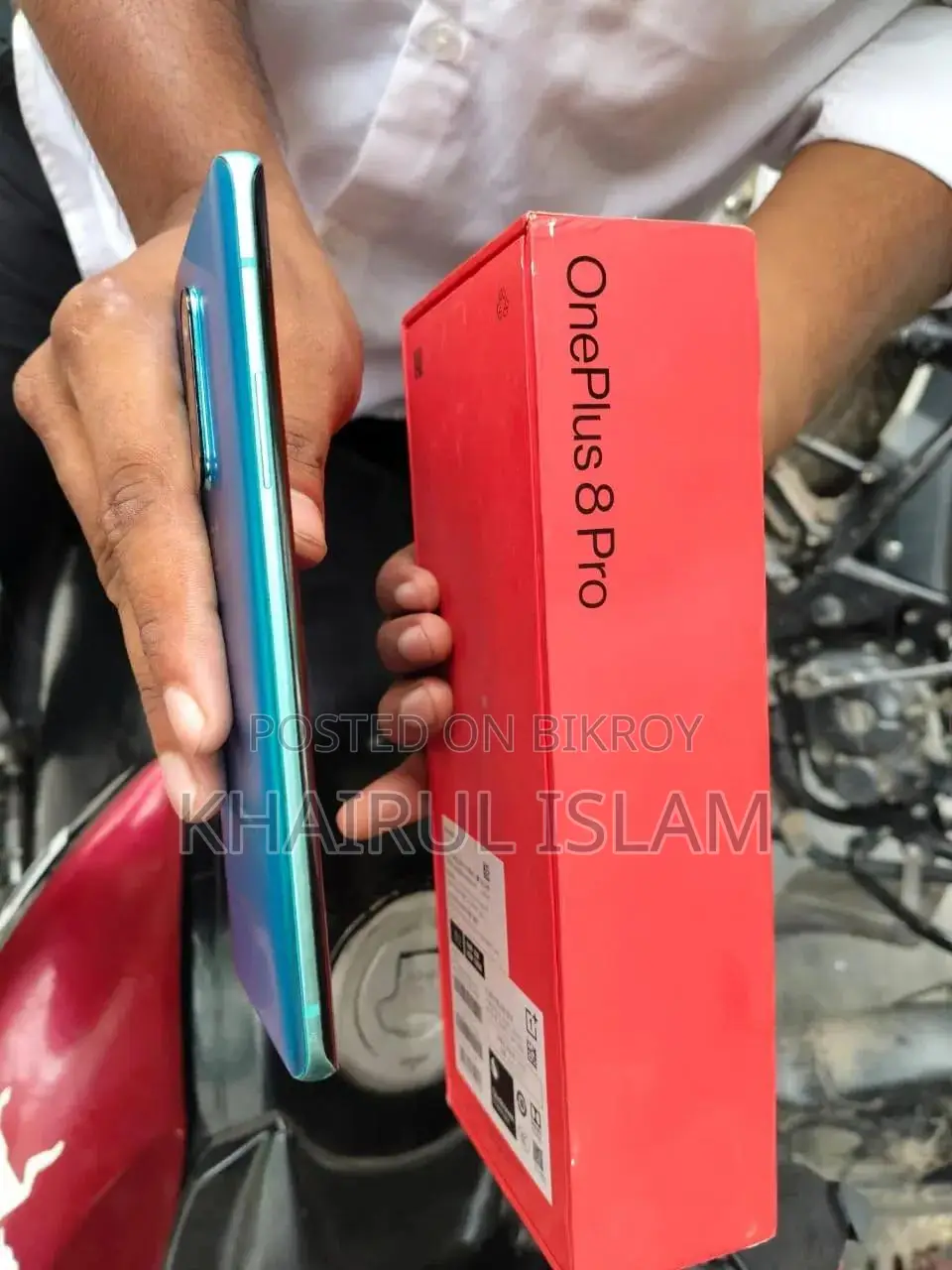 ওয়ানপ্লাস ৮ প্রো ১২৮ জিবি ব্লু