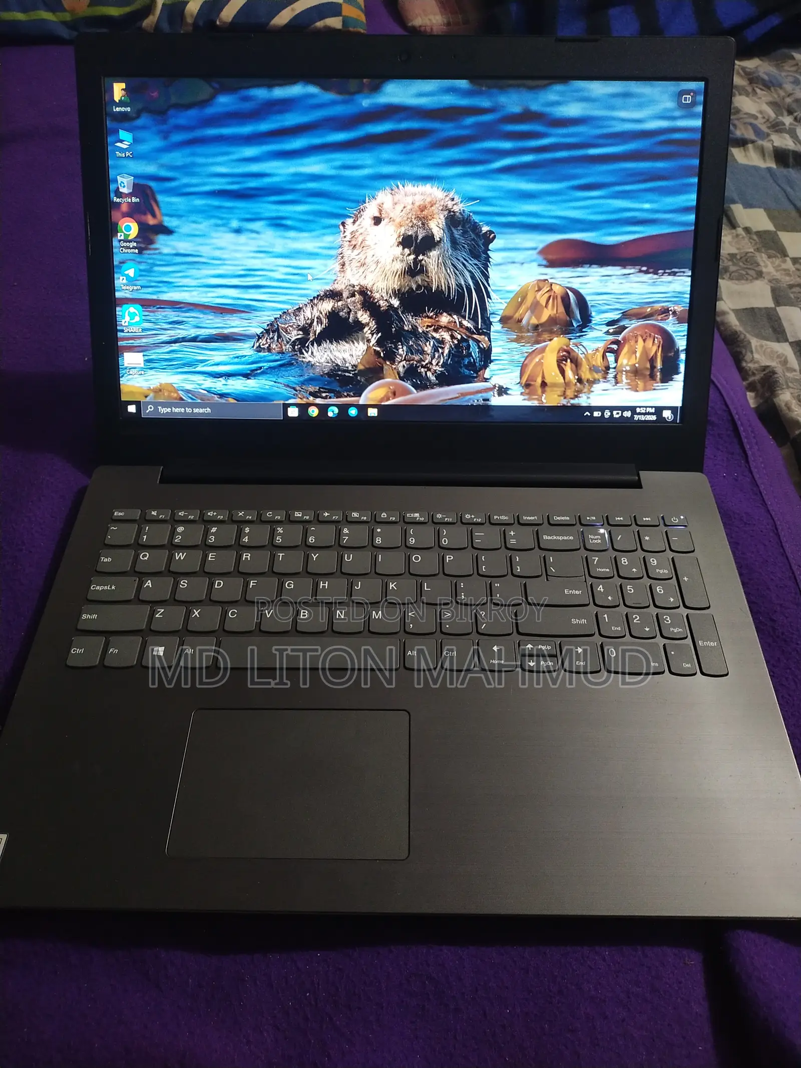 Laptop Lenovo Ideapad 3 4GB SSD 128GB
