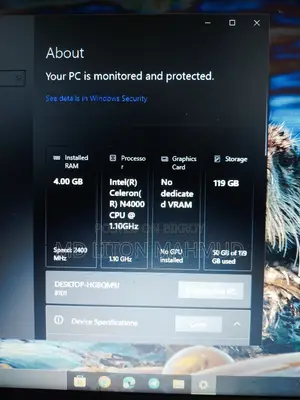 Laptop Lenovo Ideapad 3 4GB SSD 128GB