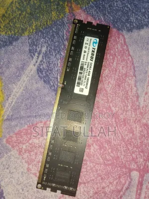 টিএক্সআরইউ ডিডিআর৩ ৪জিবি ১৬০০ মেগাহার্টজ ডেস্কটপ র‍্যাম