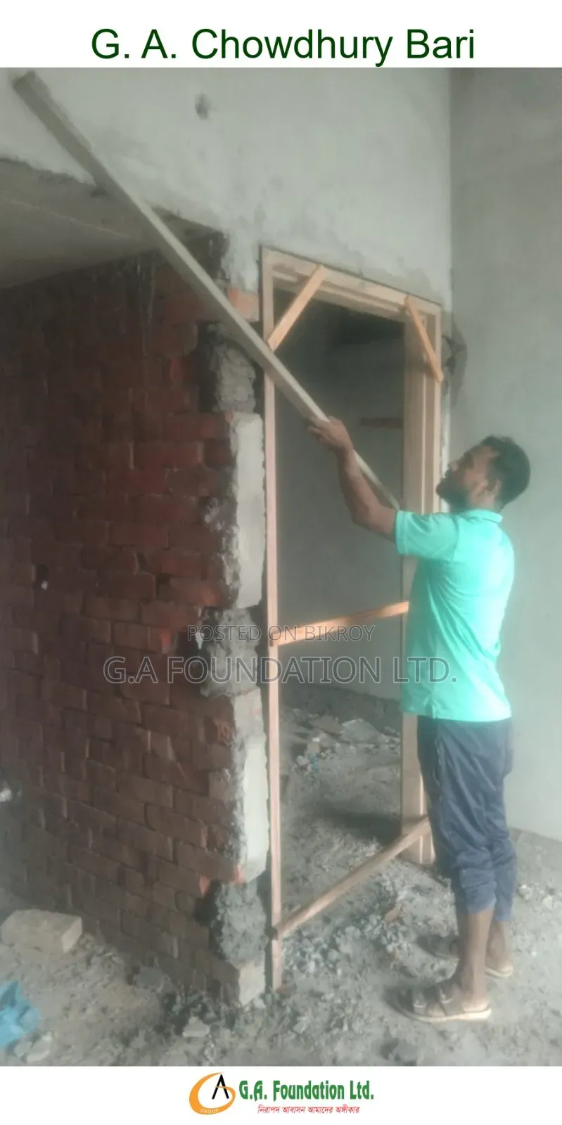 জি. এ. ফাউন্ডেশন লিমিটেড, মিরপুরে ৪ बेডরুমের অ্যাপার্টমেন্ট বিক্রয়ের জন্য