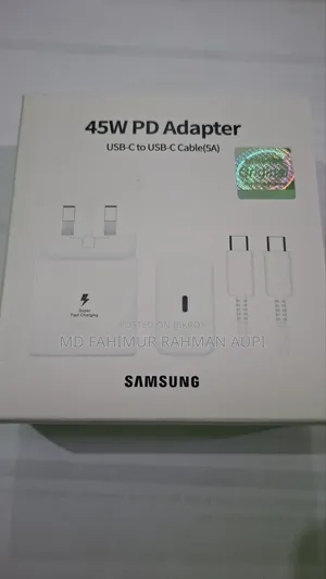 Samsung Original 45W Super Fast Charger (PPS 2.0) for Sale