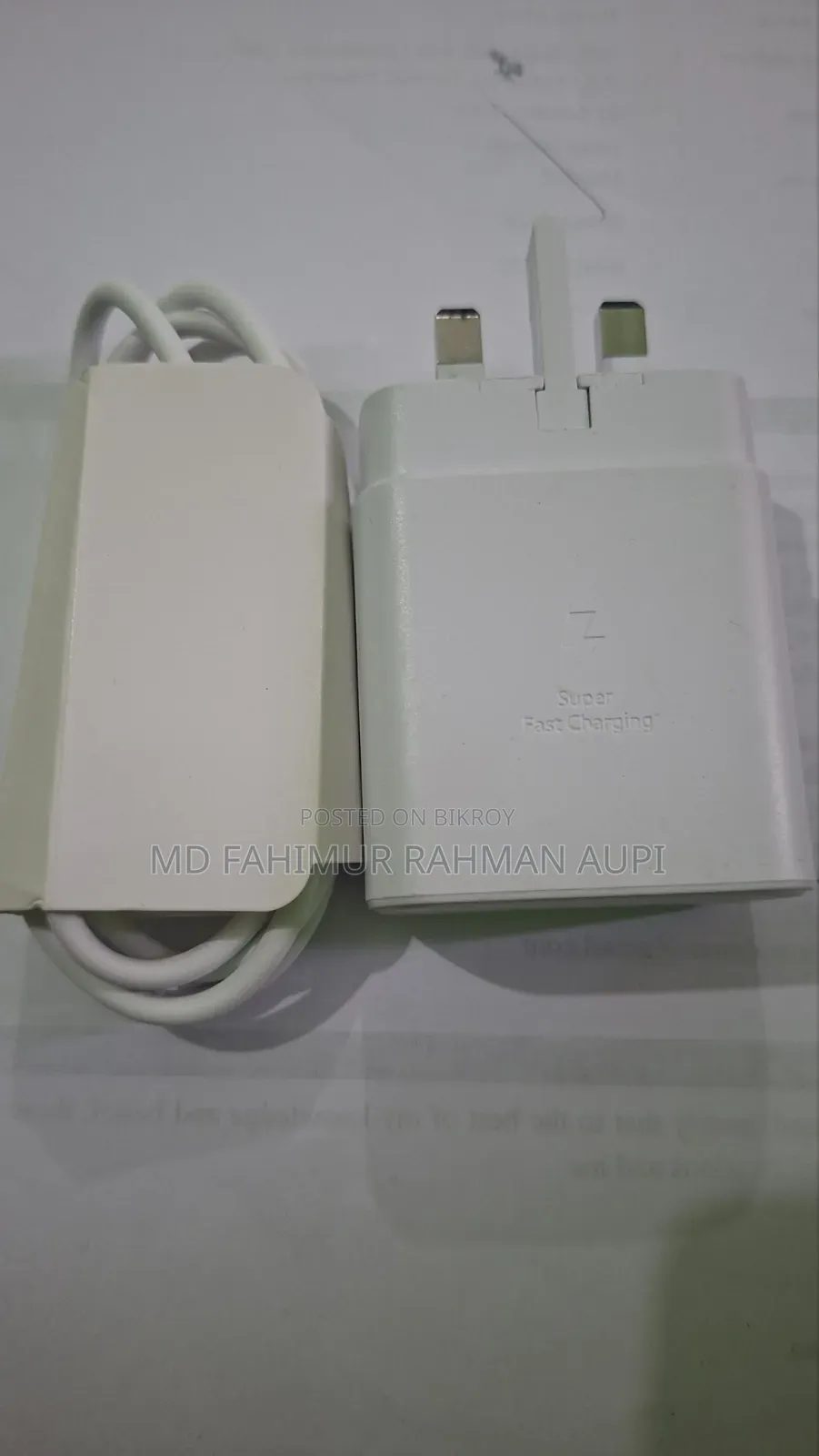 Samsung Original 45W Super Fast Charger (PPS 2.0) for Sale