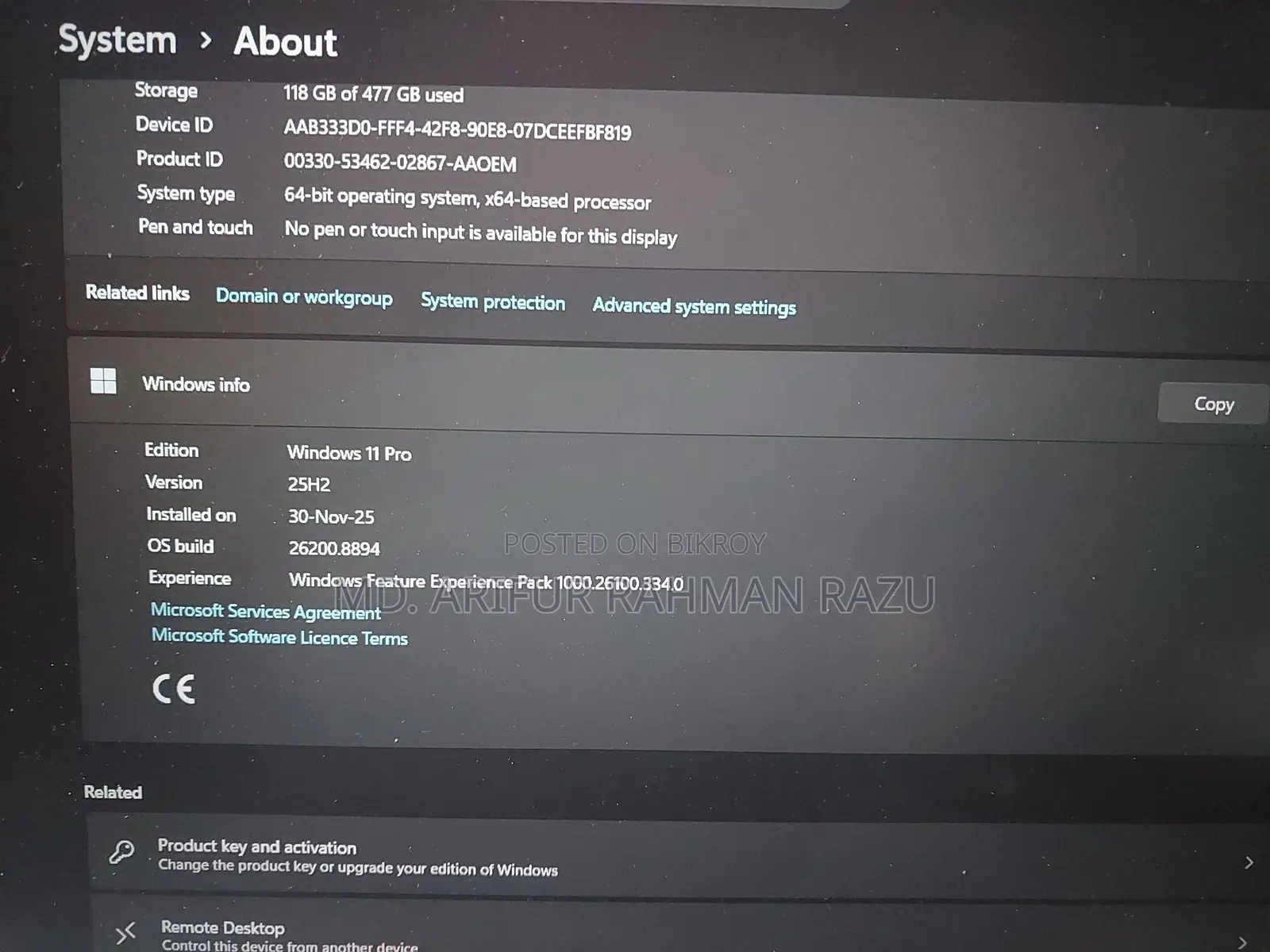 Laptop HP ProBook 445 G8 16GB AMD Ryzen 5 SSD 512GB