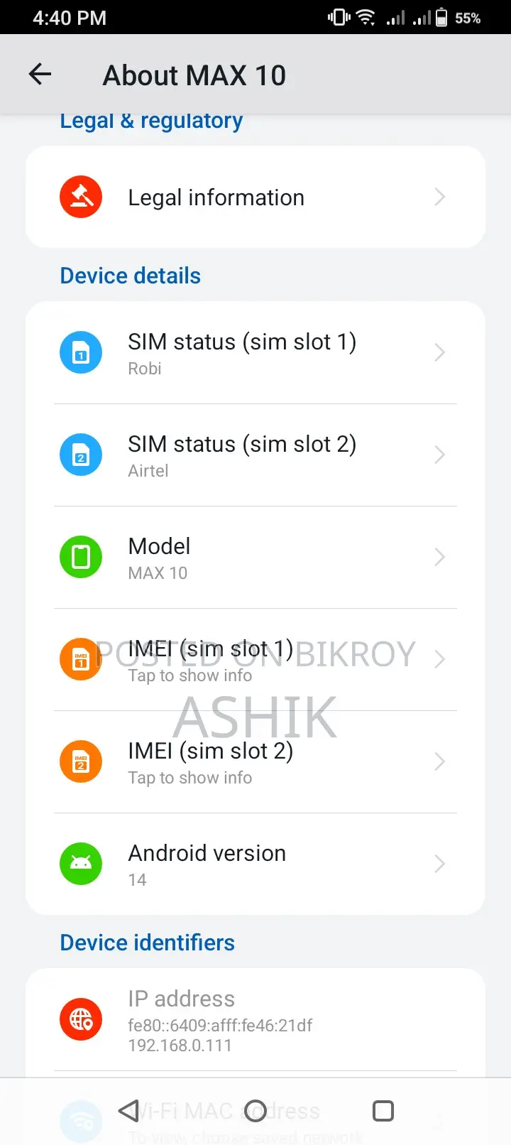 সিমফনি ম্যাক্স ১০ ৩২ জিবি গ্রিন