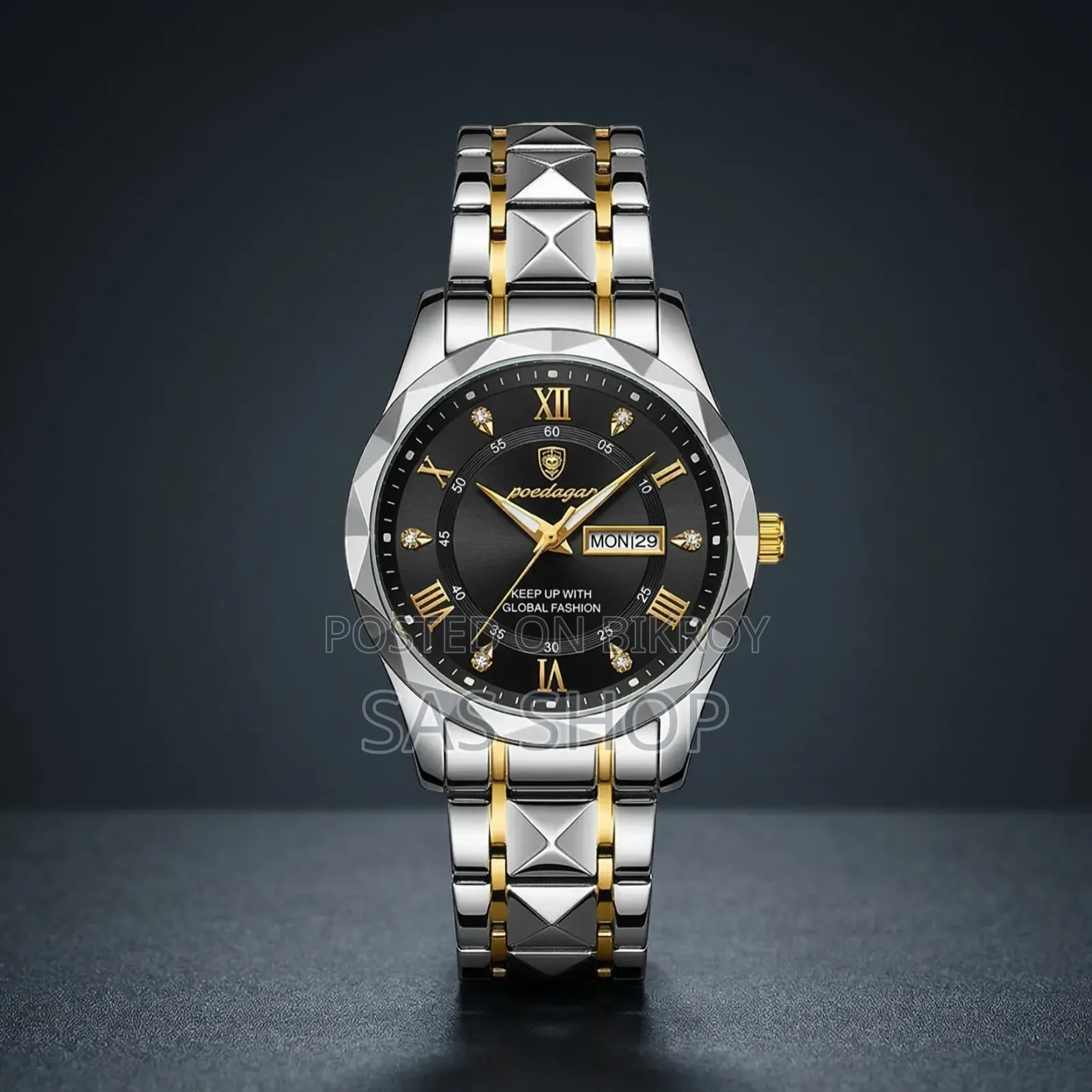 Poedagar Luxury Mens and Ladies Watch