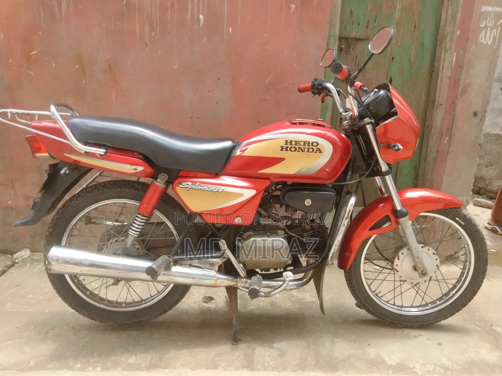 Hero Splendor Plus 2012 Red