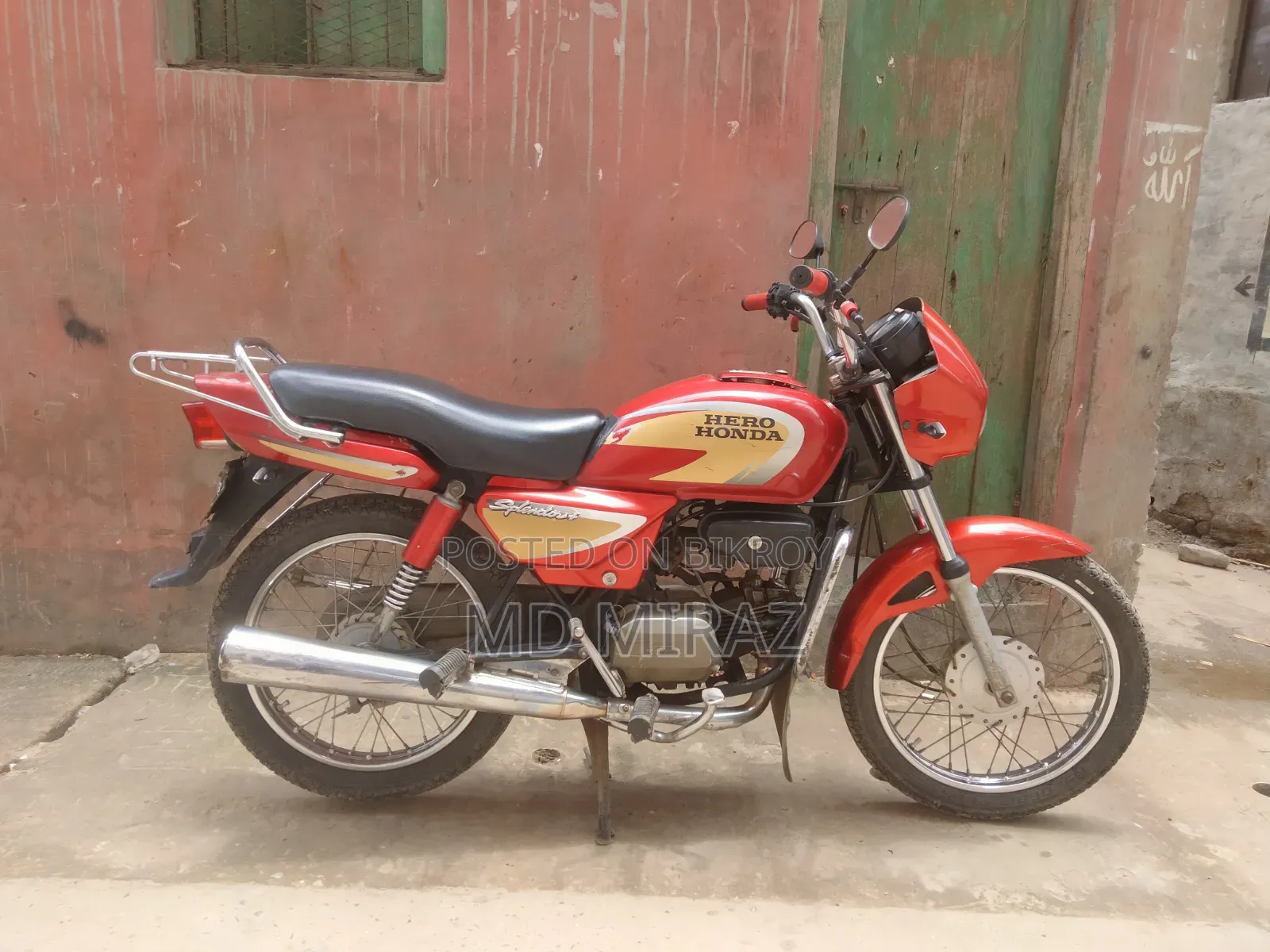 Hero Splendor Plus 2012 Red