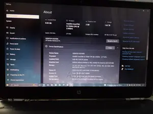 Laptop HP Pavilion 15 8GB Intel Core i7 HDD+SSD 1TB