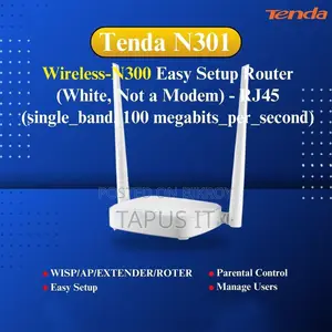 Router Tenda N301 1Year Warranty 300Mbps