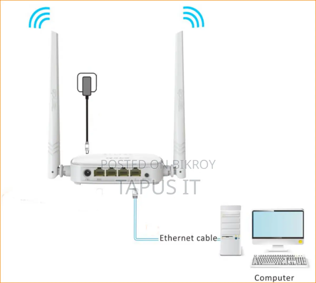Router Tenda N301 1Year Warranty 300Mbps